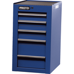 Proto® 450HS Side Cabinet - 5 Drawer, Blue - Apex Tool & Supply