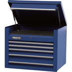 Proto® 450HS 34" Top Chest - 5 Drawer, Blue - Apex Tool & Supply