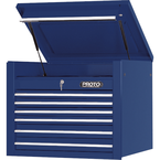 Proto® 450HS 34" Top Chest - 6 Drawer, Blue - Apex Tool & Supply