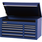 Proto® 450HS 50" Top Chest - 10 Drawer, Blue - Apex Tool & Supply