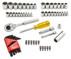 Proto® 1/4" & 3/8" Drive 65 Piece Socket Set - Apex Tool & Supply