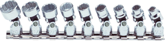 Proto® 1/4" Drive 9 Piece Universal Socket Set - 12 Point - Apex Tool & Supply