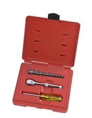Proto® 1/4" Drive 12 Piece Socket, Combination Set - 12 Point - Apex Tool & Supply
