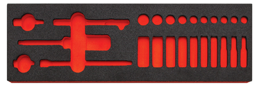 Proto® Foam Tray for Tool Set J47116 with Classic Pear Head Ratchet- 5x16" - Apex Tool & Supply