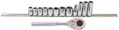 Proto® 3/8" Drive 13 Piece Socket Set - Apex Tool & Supply