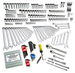 Proto® 1/4", 3/8", & 1/2" Drive 302 Piece Socket Set- 6 and 12 Point - Apex Tool & Supply
