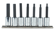 Proto® 3/8" Drive 7 Piece Hex Bit Set - Apex Tool & Supply