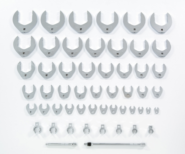 Proto® 3/8" Drive 53 Piece Crowfoot Wrench Set - Apex Tool & Supply