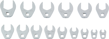 Proto® 3/8" Drive 15 Piece Crowfoot Wrench Set - Apex Tool & Supply