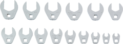 Proto® 3/8" Drive 15 Piece Crowfoot Wrench Set - Apex Tool & Supply