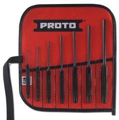 Proto® 7 Piece Roll Pin Punch Set S2 - Apex Tool & Supply