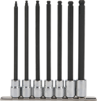 Proto® 3/8" Drive 7 Piece Ball Style Extra Long Hex Bit Set - Apex Tool & Supply