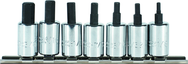Proto® 3/8" Drive 7 Piece Short Hex Bit Set - Apex Tool & Supply