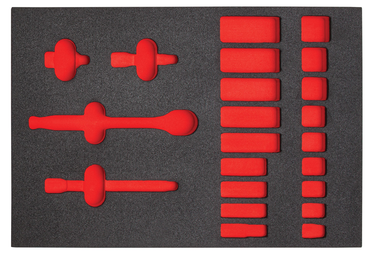 Proto® Foam Tray for Tool Set J52134 with Precision 90 Ratchet- 11x16" - Apex Tool & Supply