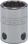 Proto® Tether-Ready 3/8" Drive Socket 15 mm - 12 Point - Apex Tool & Supply
