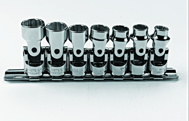 Proto® 3/8" Drive 7 Piece Metric Universal Socket Set - 12 Point - Apex Tool & Supply