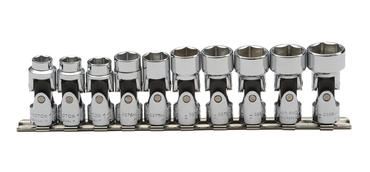 Proto® 3/8" Drive 10 Piece Metric Universal Socket Set - 6 Point - Apex Tool & Supply