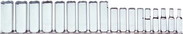 Proto® 3/8" Drive 18 Piece Metric Deep Socket Set - 6 Point - Apex Tool & Supply
