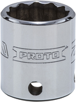 Proto® Tether-Ready 3/8" Drive Socket 20 mm - 12 Point - Apex Tool & Supply