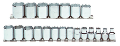 Proto® 3/8" Drive 21 Piece Metric Socket Set - 6 Point - Apex Tool & Supply