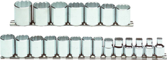 Proto® 3/8" Drive 21 Piece Metric Socket Set - 12 Point - Apex Tool & Supply