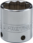 Proto® Tether-Ready 3/8" Drive Socket 25 mm - 12 Point - Apex Tool & Supply