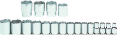 Proto® 1/2" Drive 19 Piece Socket Set - 6 Point - Apex Tool & Supply