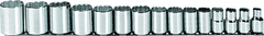 Proto® 1/2" Drive 15 Piece Socket Set - 12 Point - Apex Tool & Supply