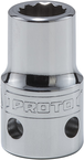 Proto® Tether-Ready 1/2" Drive Socket 11 mm - 12 Point - Apex Tool & Supply
