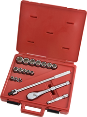Proto® 1/2" Drive 18 Piece Socket Set - 6 Point - Apex Tool & Supply