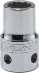 Proto® Tether-Ready 1/2" Drive Socket 12 mm - 12 Point - Apex Tool & Supply