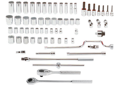 Proto® 1/2" Drive 65 Piece Socket, Combination Set - 8 and 12 Point - Apex Tool & Supply