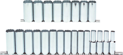 Proto® 1/2" Drive 23 Piece Metric Deep Socket Set - 12 Point - Apex Tool & Supply