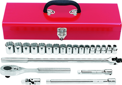 Proto® 1/2" Drive 22 Piece Metric Socket Set - 12 Point - Apex Tool & Supply