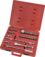 Proto® 1/2" Drive 29 Piece Metric Socket Set - 12 Point - Apex Tool & Supply