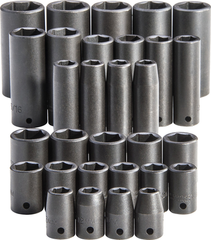 Proto® 1/2" Drive 30 Piece Impact Socket Set - Apex Tool & Supply