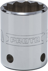 Proto® Tether-Ready 1/2" Drive Socket 24 mm - 12 Point - Apex Tool & Supply