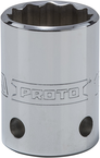 Proto® Tether-Ready 1/2" Drive Socket 13/16" - 12 Point - Apex Tool & Supply