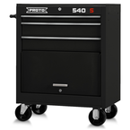 Proto® 440SS 27" Roller Cabinet - 3 Drawer, Black - Apex Tool & Supply