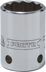 Proto® Tether-Ready 1/2" Drive Socket 7/8" - 12 Point - Apex Tool & Supply