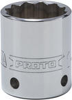 Proto® Tether-Ready 1/2" Drive Socket 1-1/16" - 12 Point - Apex Tool & Supply