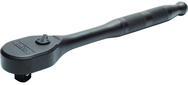 Proto® 1/2" Drive Precision 90 Pear Head Ratchet Standard 11"- Black Oxide - Apex Tool & Supply