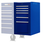 Proto® 550S Side Cabinet - 6 Drawer, Gloss Blue - Apex Tool & Supply