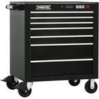 Proto® 550S 34" Roller Cabinet - 7 Drawer, Gloss Black - Apex Tool & Supply