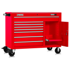 Proto® 550S 50" Workstation - 8 Drawer & 1 Shelf, Gloss Red - Apex Tool & Supply