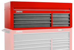 Proto® 550S 66" Top Chest - 8 Drawer, Gloss Red - Apex Tool & Supply