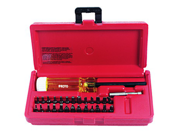 Proto® 28 Piece Magnetic Screwdriver Bit Set - Apex Tool & Supply