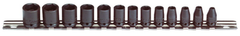Proto® 1/4" Drive 13 Piece Metric Impact Socket Set - 6 Point - Apex Tool & Supply