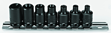 Proto® 3/8" Drive 7 Piece Torx® Impact Socket Set - Apex Tool & Supply