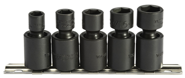 Proto® 3/8" Drive 5 Piece Universal Impact Socket Set - 6 Point - Apex Tool & Supply
